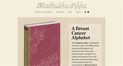 Desktop Screenshot of abreastcanceralphabet.com